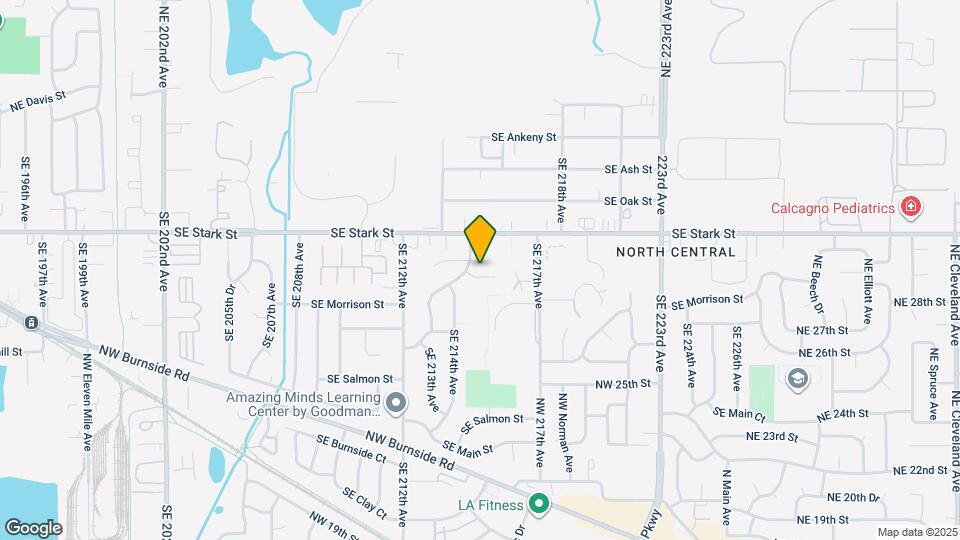 21515 SE Alder St Map and Location Details