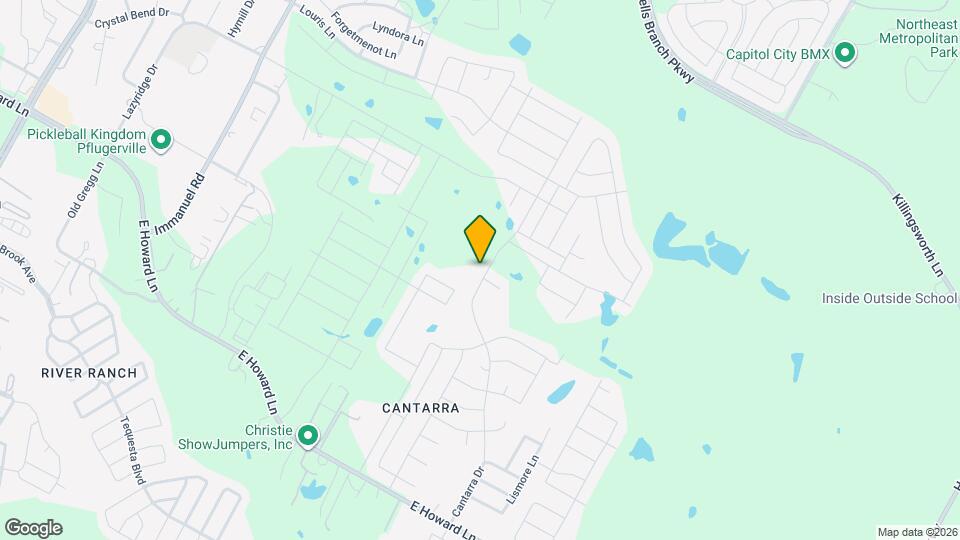 13804 Cantarra Dr Map and Location Details