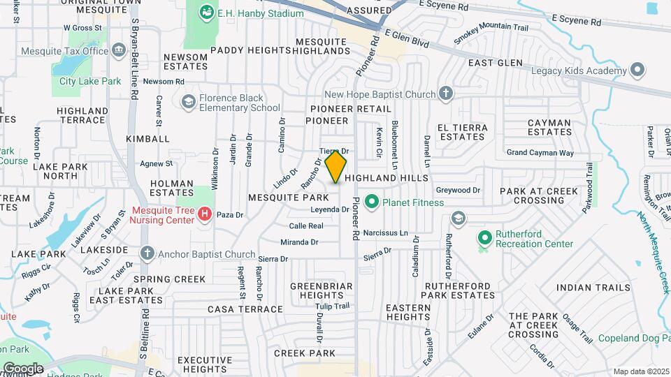 1115 Casa Dr Map and Location Details