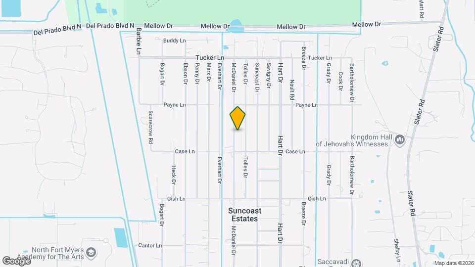 8219 McDaniel Dr Map and Location Details