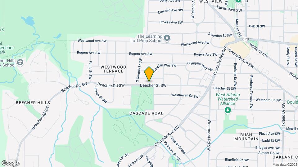 1775 Beecher St SW Map and Location Details