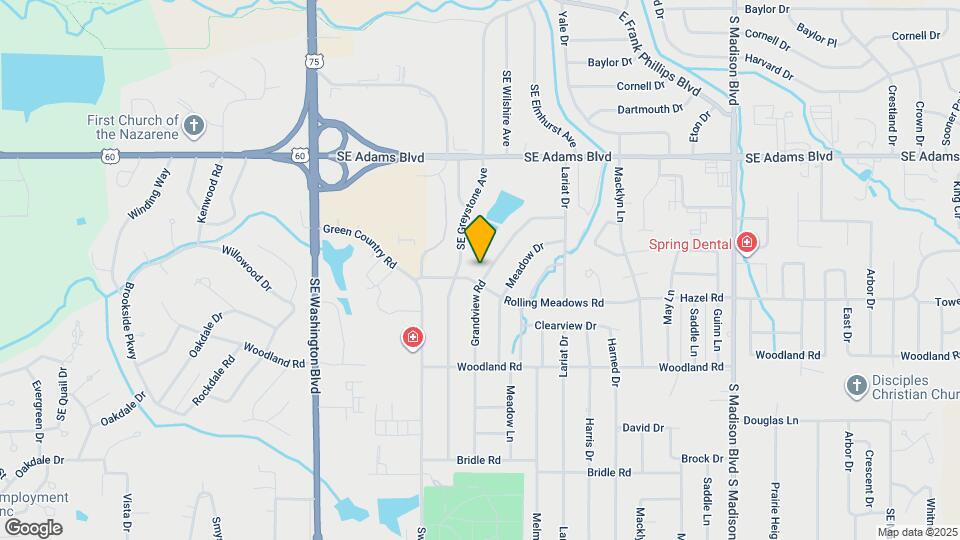 1055 Grandview Rd Map and Location Details