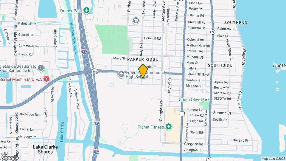 730 Winters St Map and Location Details