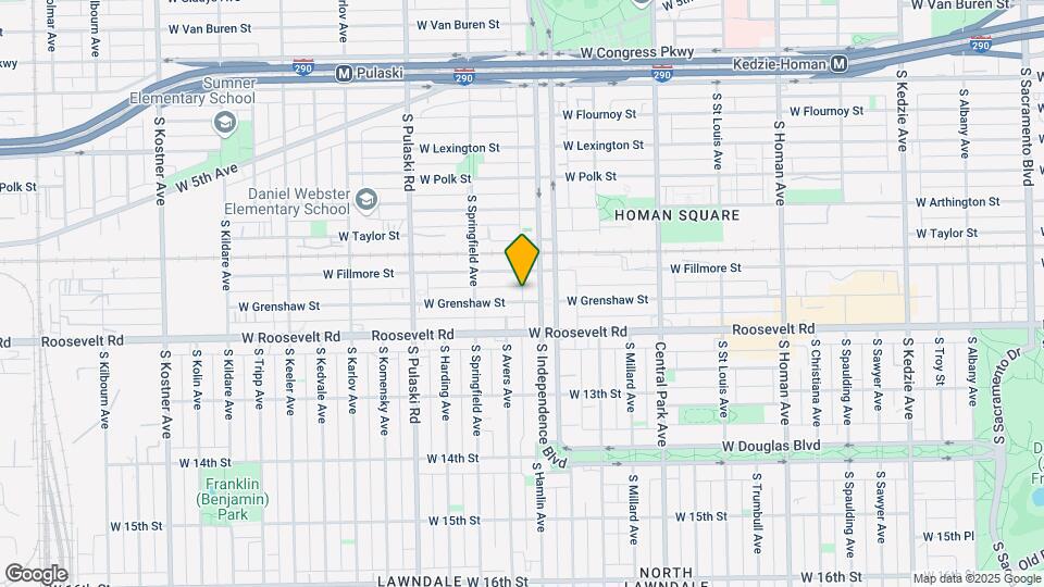 3814 W Grenshaw St Mapa y Detalles de la Ubicación