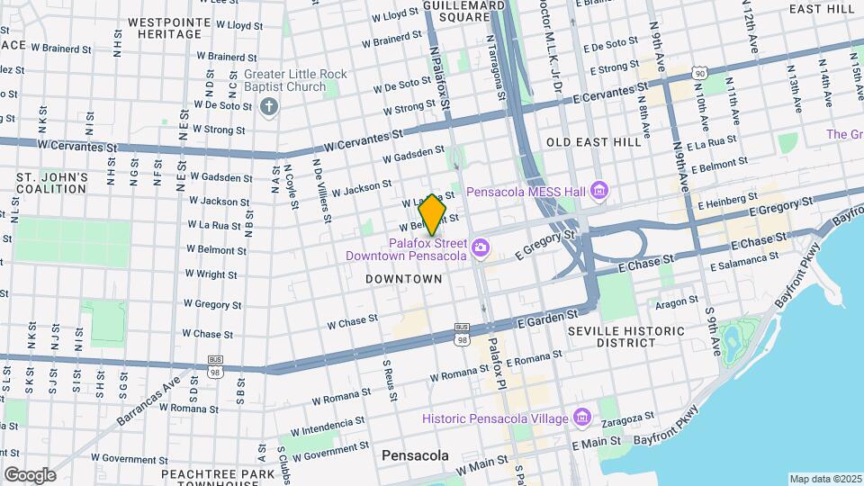106 W Wright St Map and Location Details