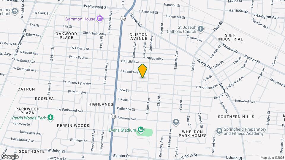 238 E Southern Ave Map and Location Details