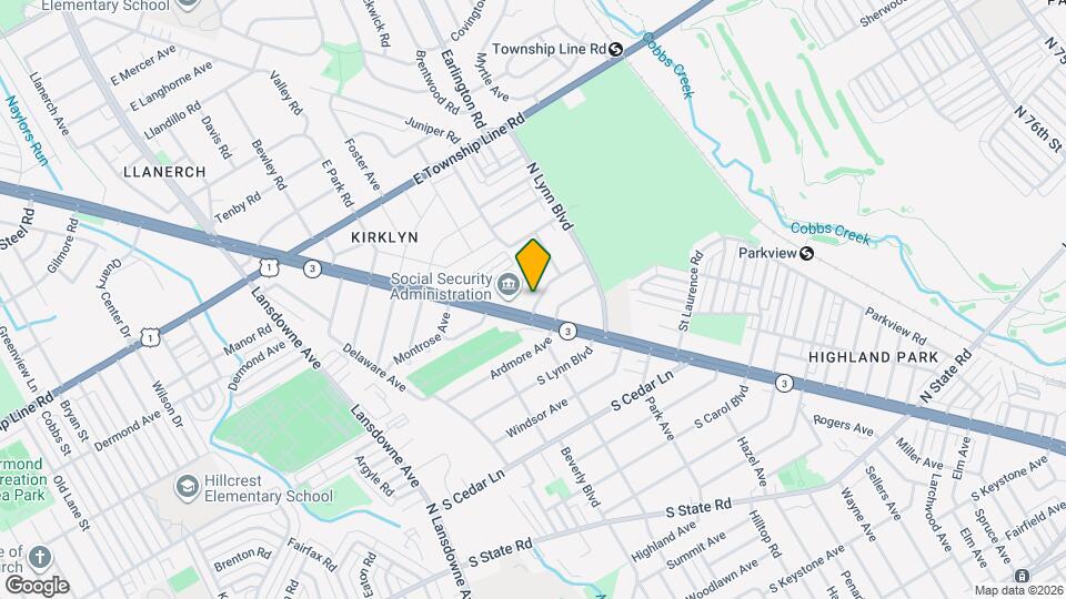 6 Cloverdale Ave, Unit Spacious 2 bedrooms Map and Location Details