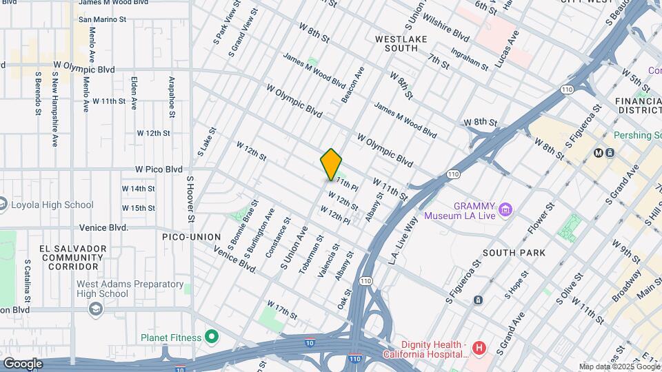 1545-1559 W 12th St Map and Location Details
