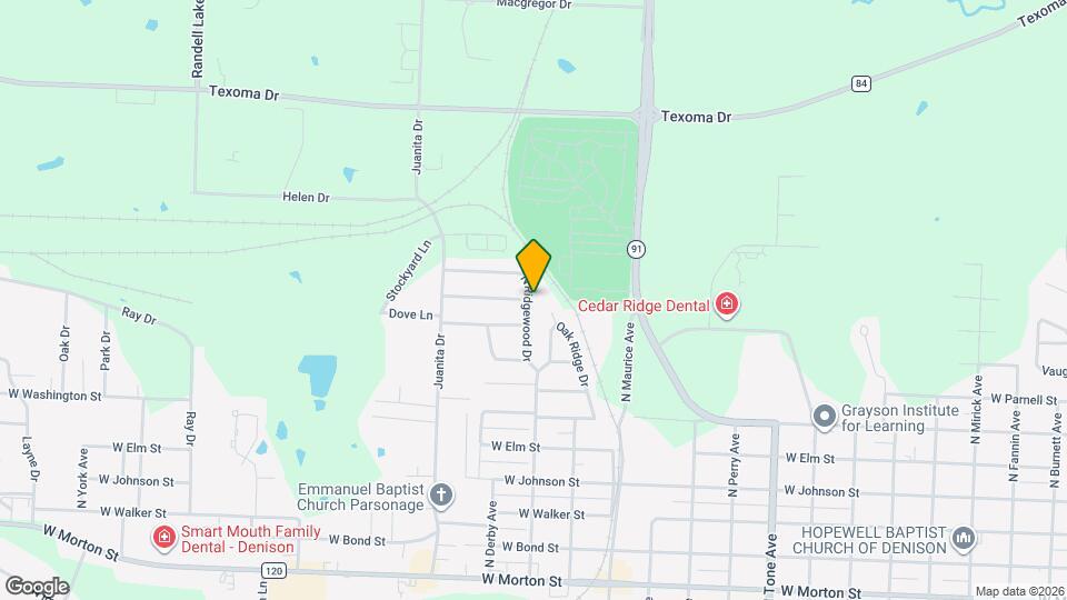 1201 Ridgewood Rd Map and Location Details