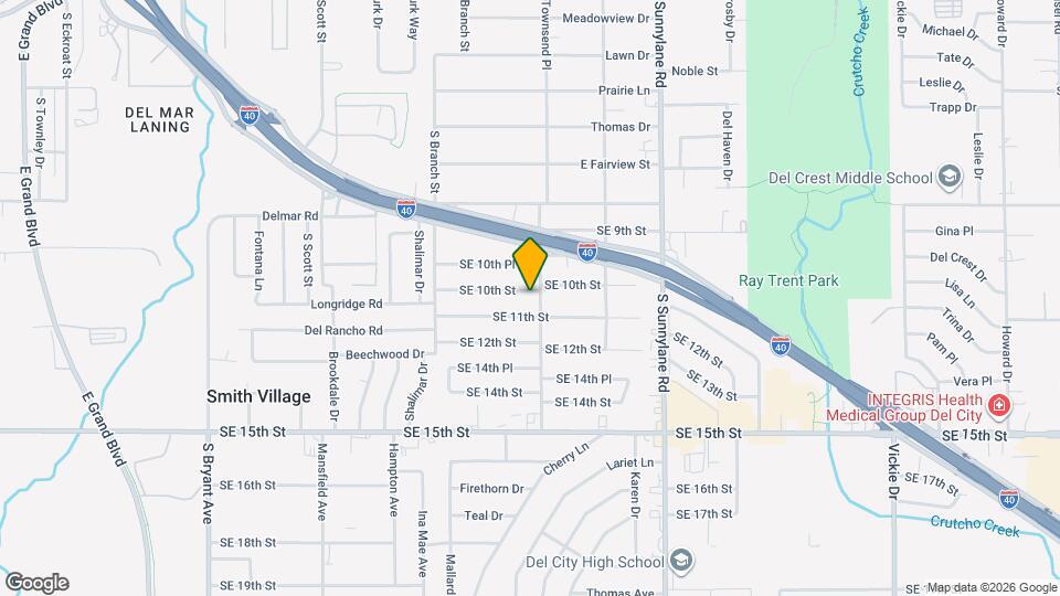 3932 SE 10th St Map and Location Details