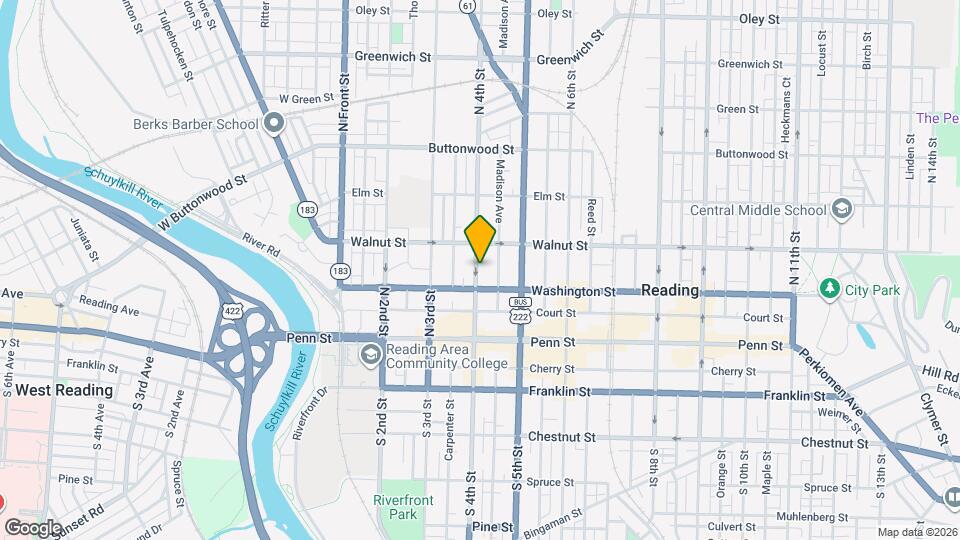 Bookbindery Map and Location Details