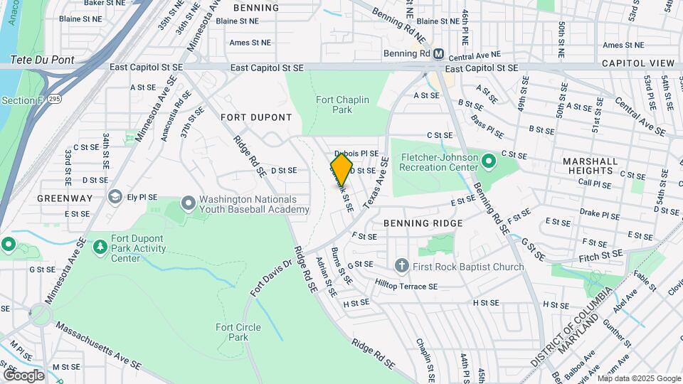423 Burbank St SE Mapa y Detalles de la Ubicación