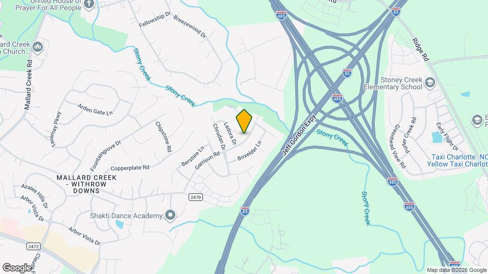 1032 Garrison Rd Map and Location Details