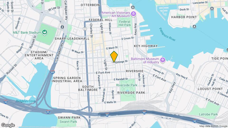 148 E Clement St Mapa y Detalles de la Ubicación
