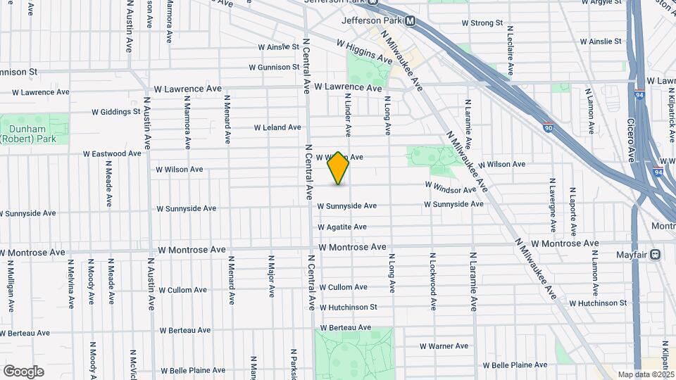 5517 W Windsor Ave Map and Location Details