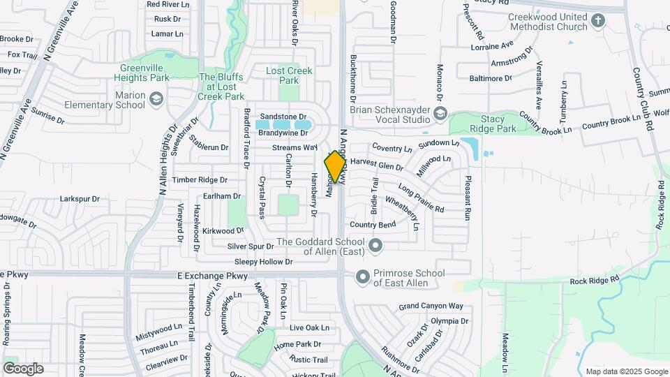 1564 Mahogany Dr Map and Location Details