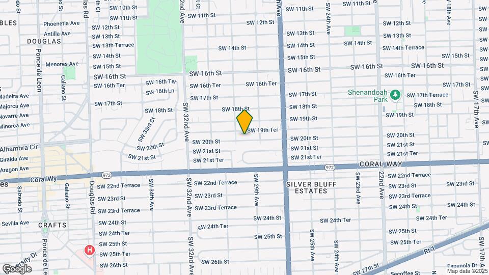 2969 SW 20th St Map and Location Details
