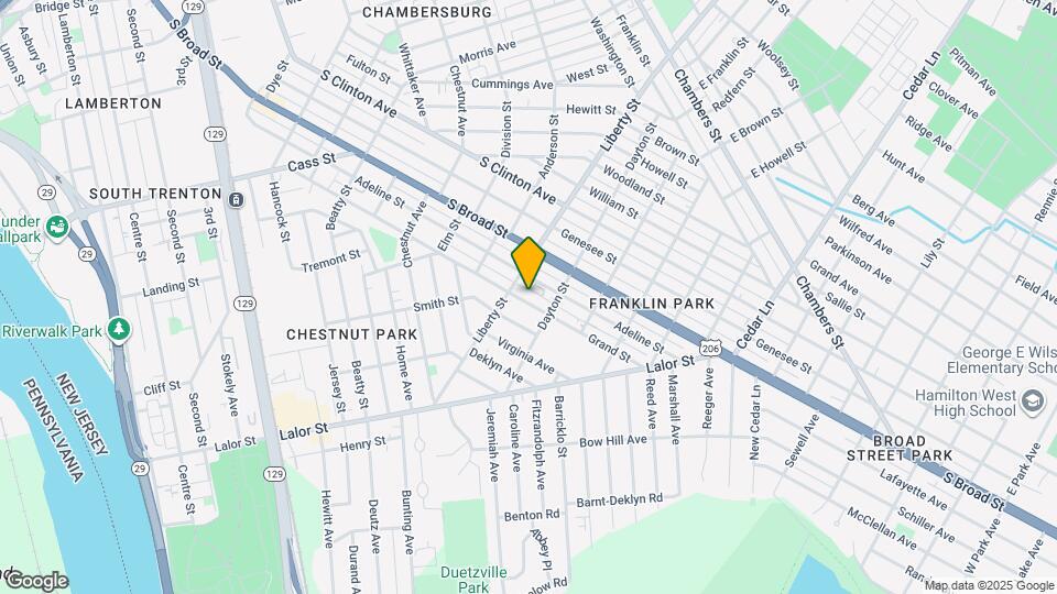 640 Grand St Map and Location Details