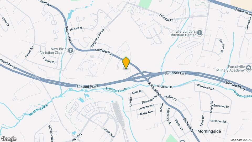 5869 Suitland Rd Map and Location Details