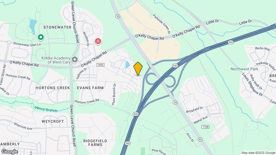 1129 Alston Rdg Ct Map and Location Details