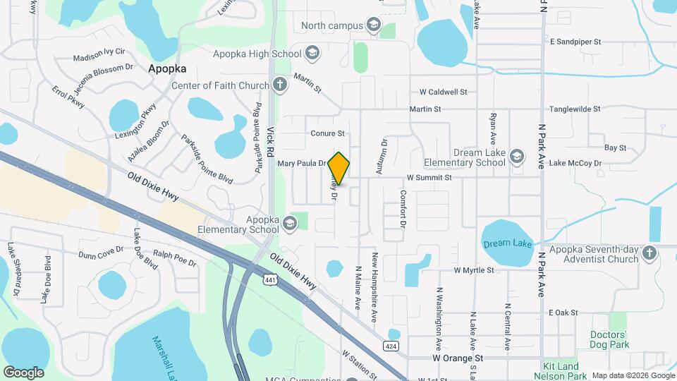 479 Shirley Dr Map and Location Details