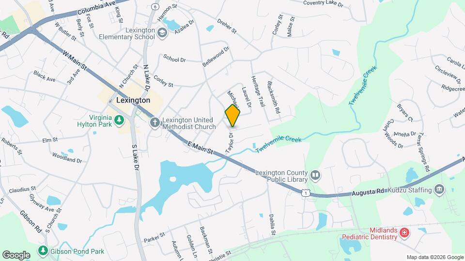 101 Cherry Hall Dr Map and Location Details