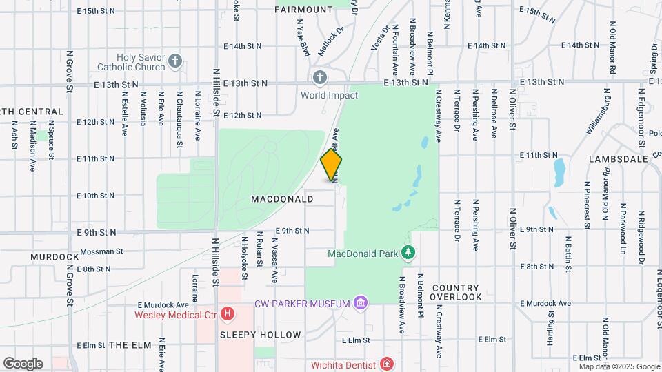 1101 N Roosevelt St Map and Location Details
