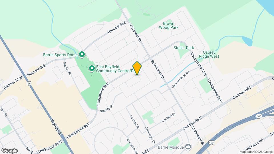 127 Birchwood Dr Map and Location Details