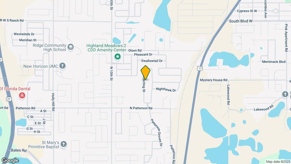 2510 Sanderling St Map and Location Details
