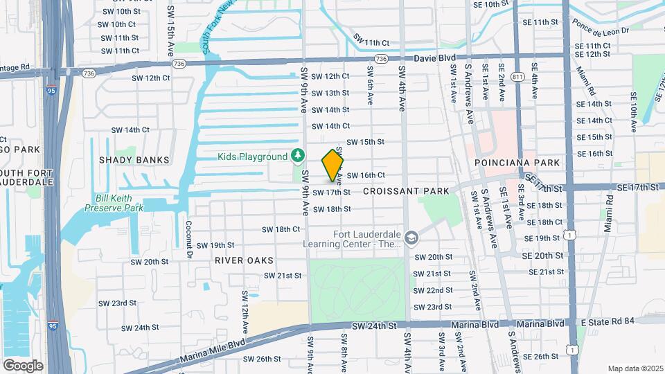 809 SW 17th St Map and Location Details