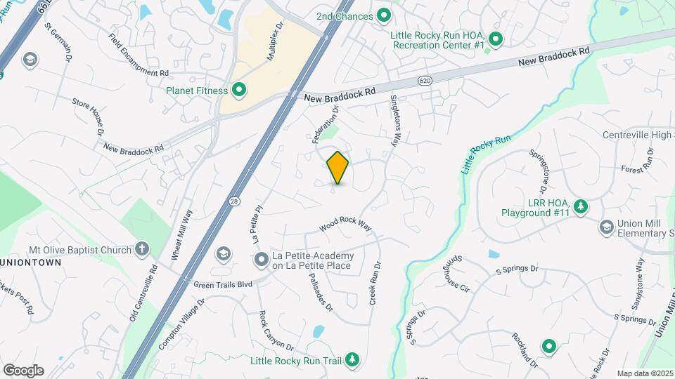 14129 Honey Hill Ct Map and Location Details