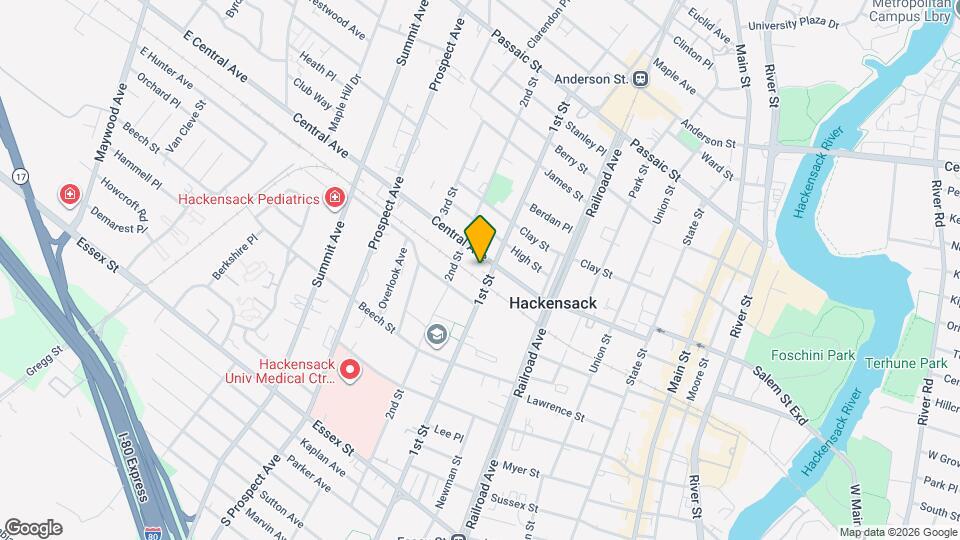 227 Central Ave, Unit 2 Mapa y Detalles de la Ubicación