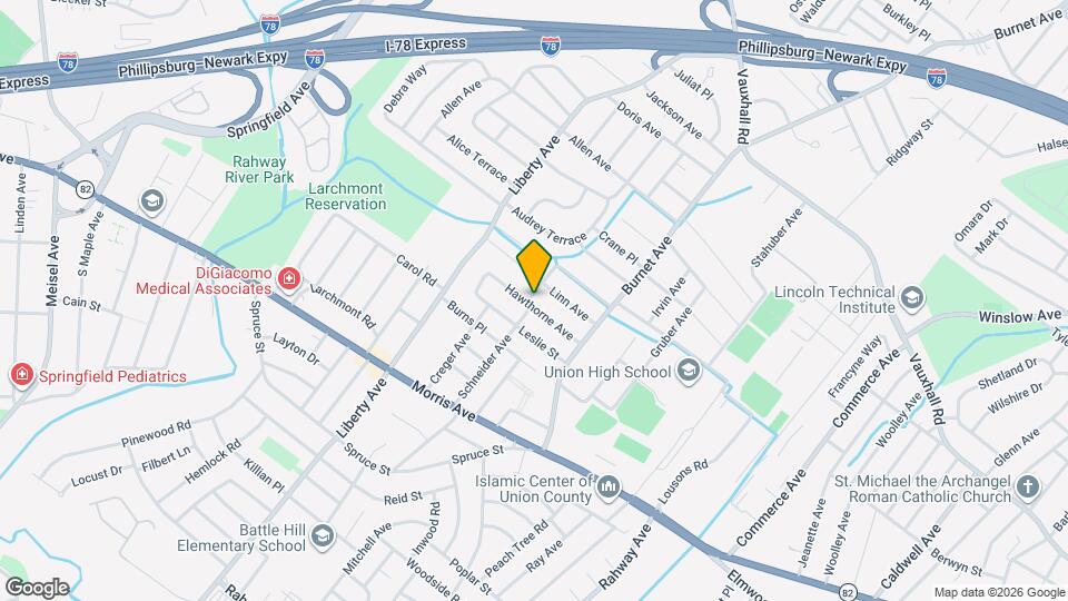 2563 Hawthorne Ave, Unit 1 Map and Location Details