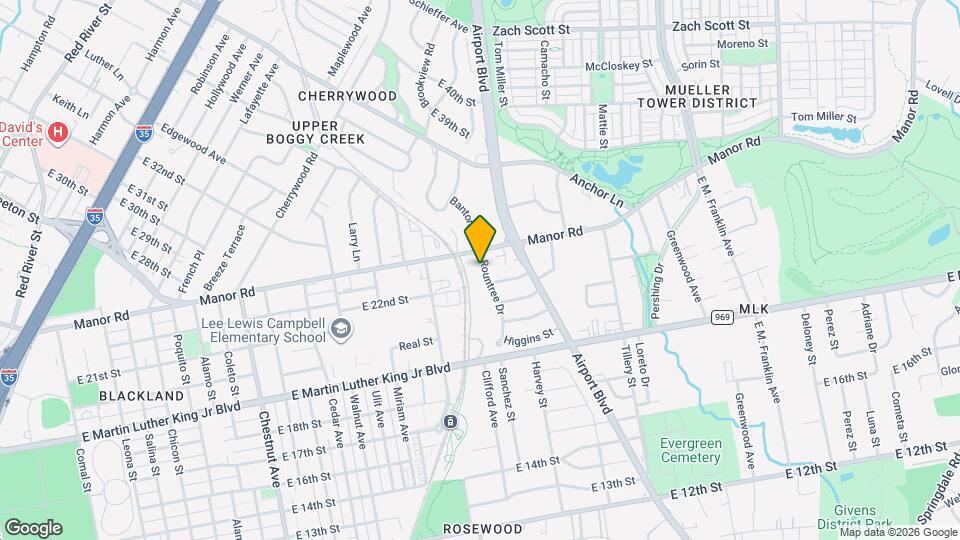 2206 Rountree Dr Map and Location Details