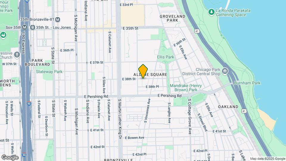 517-521 E 38th St Map and Location Details