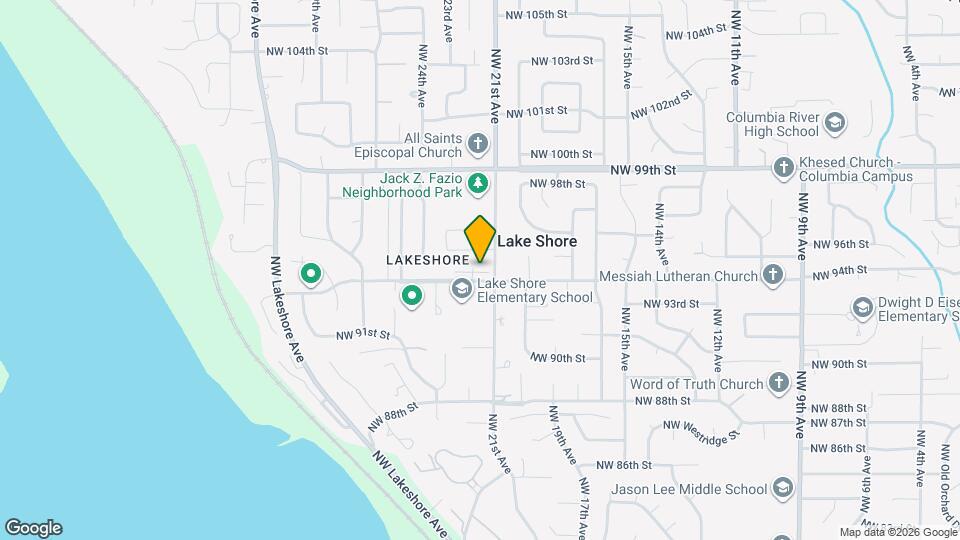 9409 NW 22nd Ct Map and Location Details