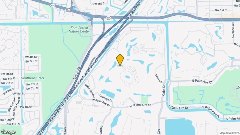 3960 Oaks Clubhouse Dr Map and Location Details