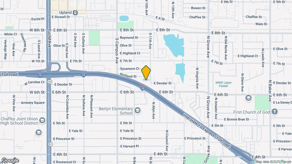 1540 N Hope Ave Map and Location Details