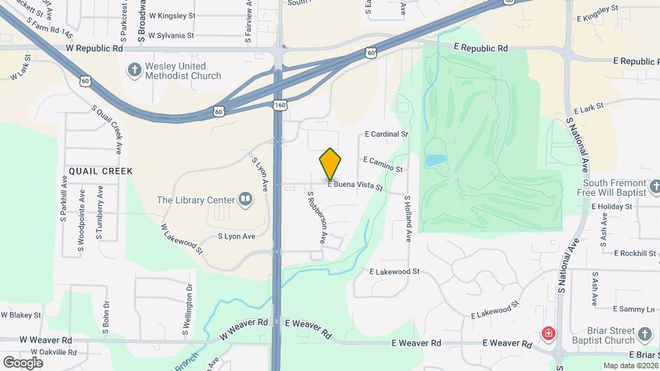 268 E Buena Vista St Mapa y Detalles de la Ubicación