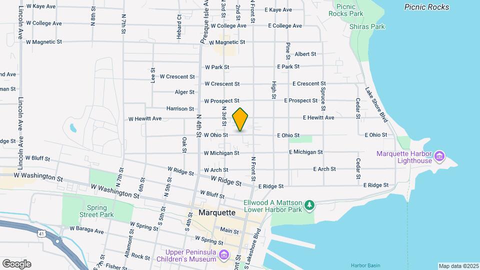 127 W Ohio St, Unit 129 Map and Location Details