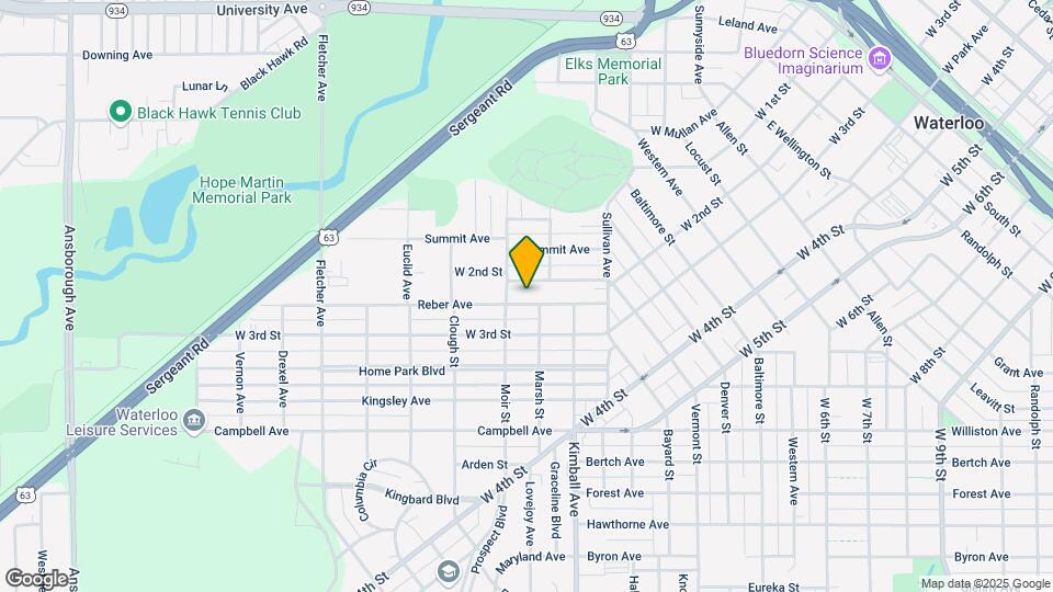 306 Reber Ave Map and Location Details