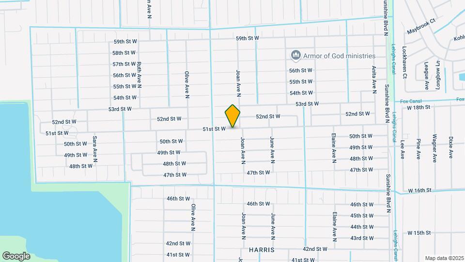 3007 51st St W Map and Location Details