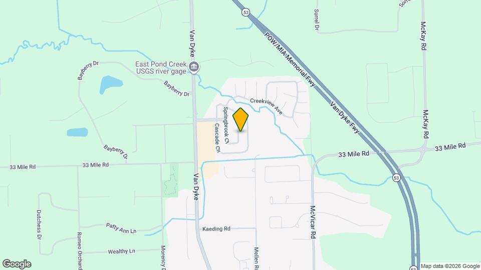 11968 Springbrook Ct Map and Location Details