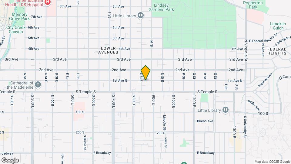 762 1st Ave Map and Location Details