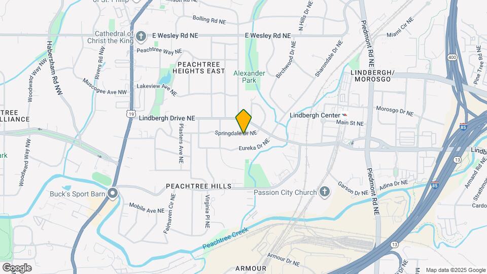 293 Springdale Dr NE Map and Location Details