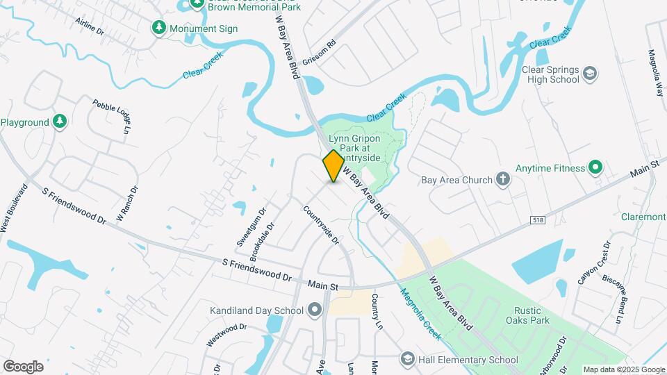 6210 Creekside Ln Map and Location Details