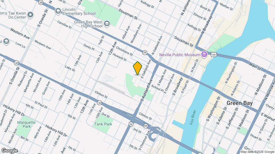 816 School Pl Map and Location Details