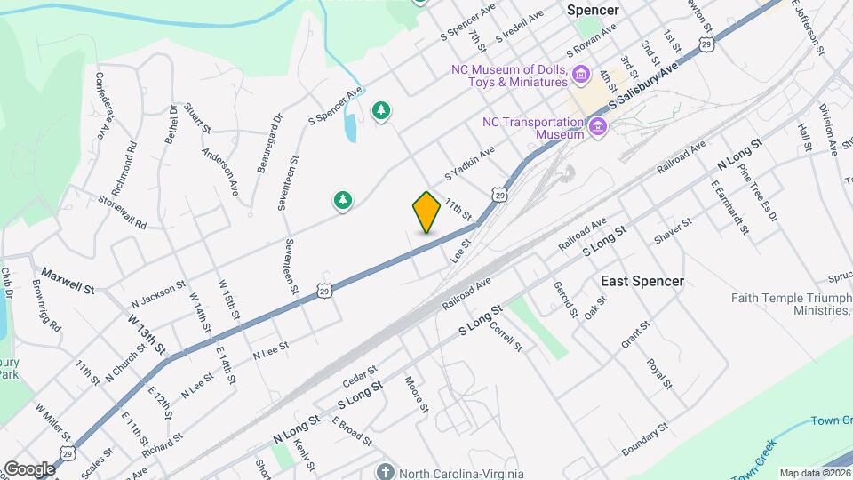 1208 S Salisbury Ave Map and Location Details