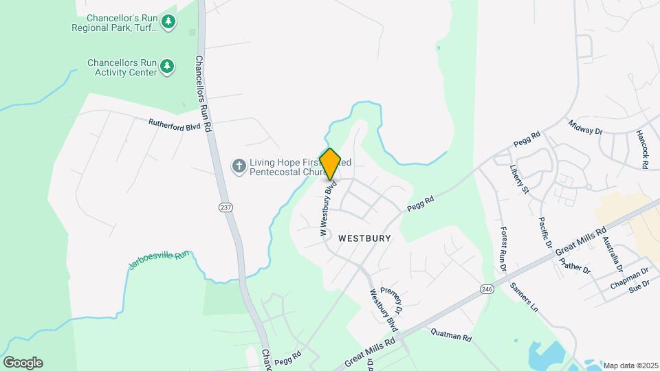 46053 W Westbury Blvd Map and Location Details