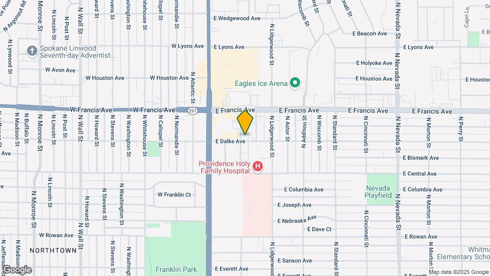 6104 N Mayfair St Mapa y Detalles de la Ubicación